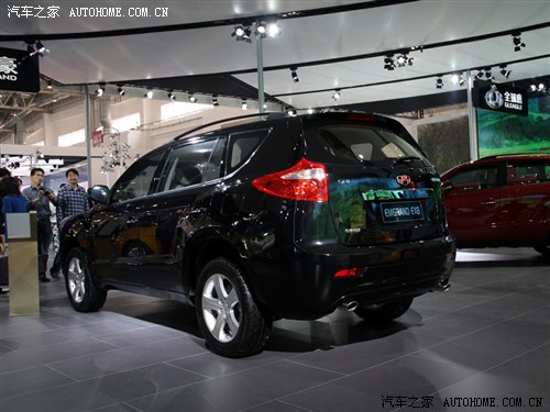 2012年成都投产 帝豪EX8更多消息放出 汽车之家